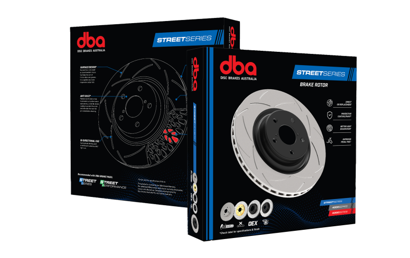 DBA 12+ Subaru/Scion BRZ/FR-S Limited&Premium (AU Spec)/ 08-13 WRX Front Slotted Street Series Rotor