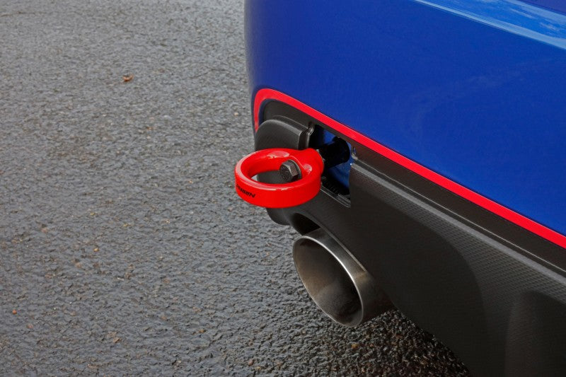 Perrin 13-22 BRZ / 13-16 FRS / 17-21 GT86 / 2022 GR86 Rear Tow Hook Red | PSP-BDY-255RD