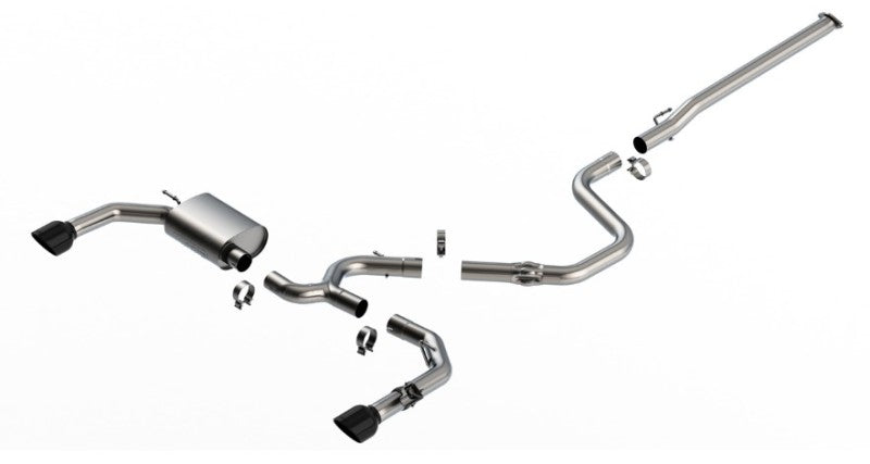 Borla 22+ Hyundai Elantra N ATAK Catback Exhaust Black Chrome