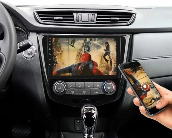 AuCAR Android Car DVD Player for Nissan Xtrail / Qashqai 2014-2018 Car GPS Multimedia system HD Bluetooth Radio WIFI 4G AUX touch screen