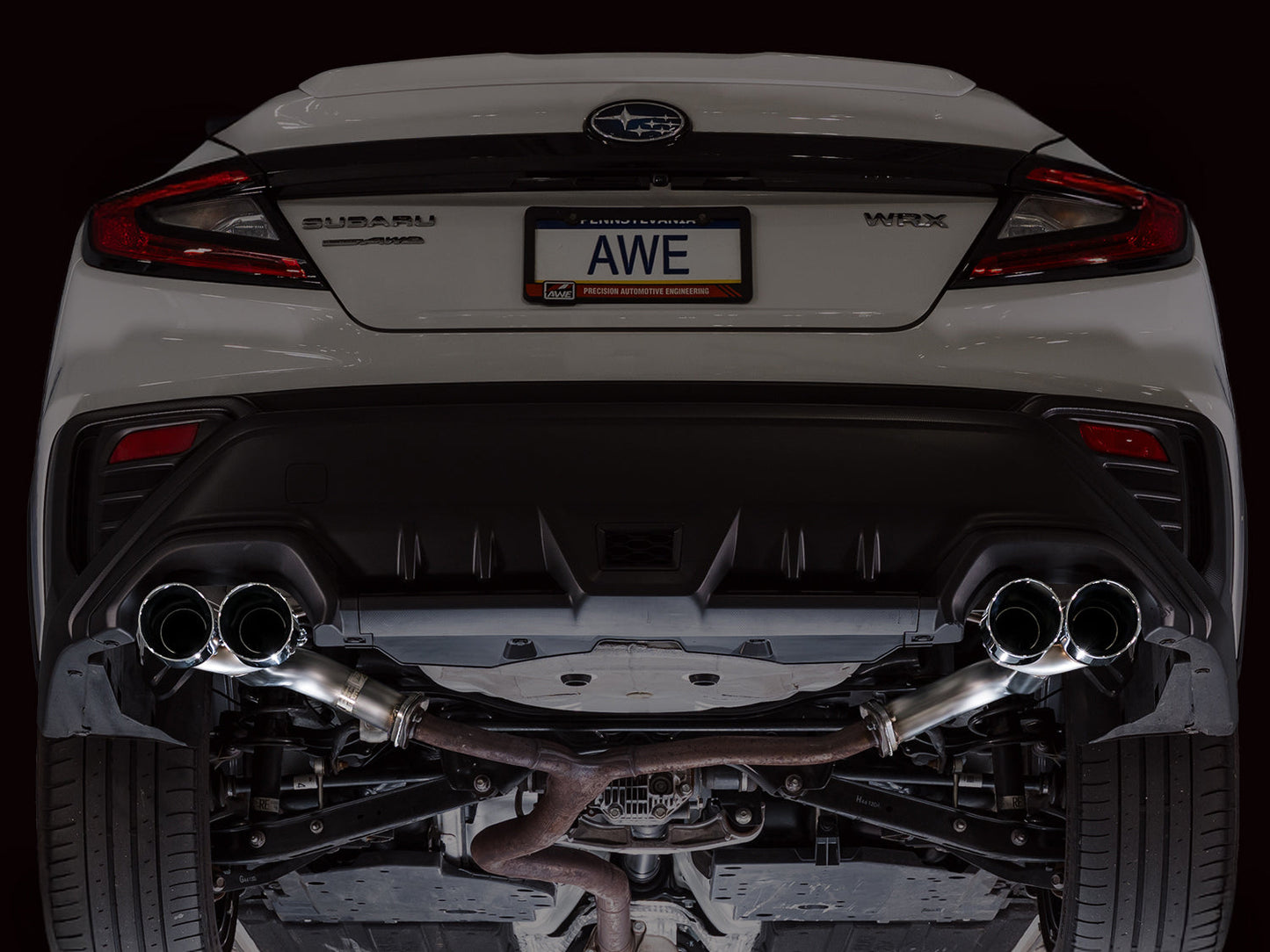 AWE Exhaust Suite for the VB Subaru WRX