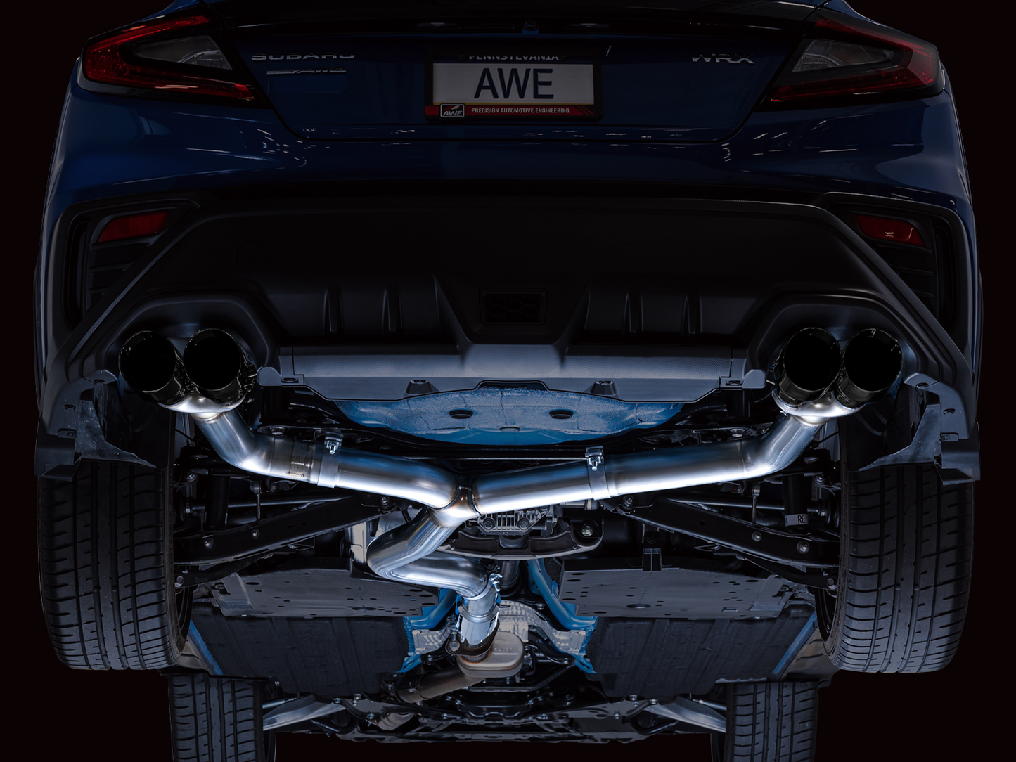 AWE Exhaust Suite for the VB Subaru WRX