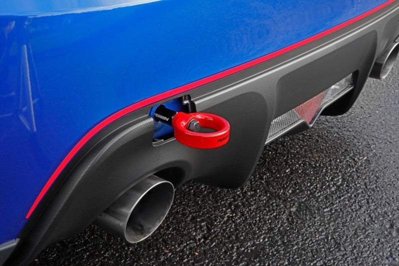 Perrin 13-22 BRZ / 13-16 FRS / 17-21 GT86 / 2022 GR86 Rear Tow Hook Red | PSP-BDY-255RD