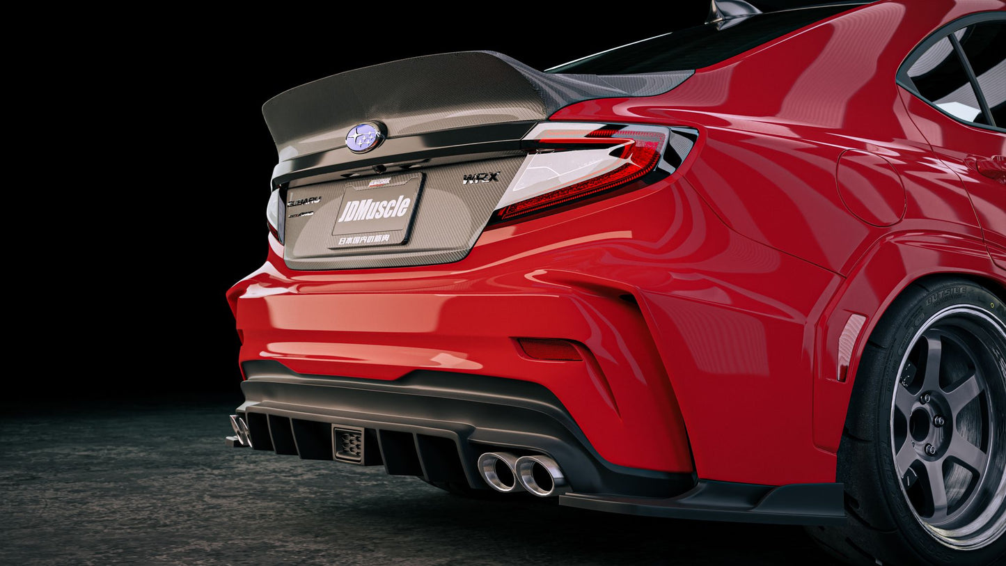 JDMuscle 22-25 WRX Evolution Rear Bumper