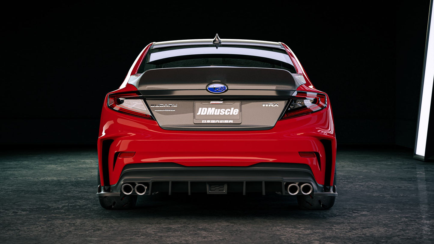 JDMuscle 22-25 WRX Evolution Rear Bumper