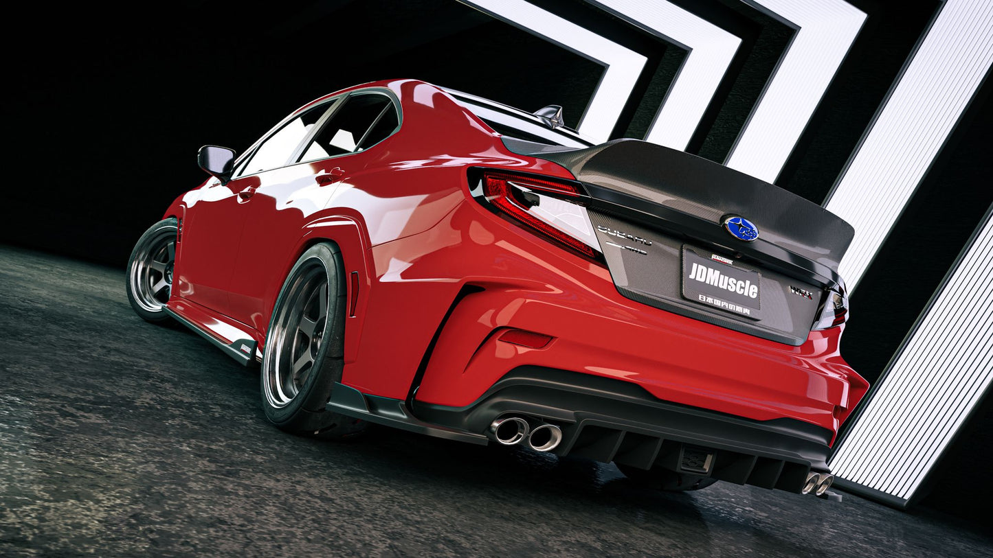 JDMuscle 22-25 WRX Evolution Rear Bumper