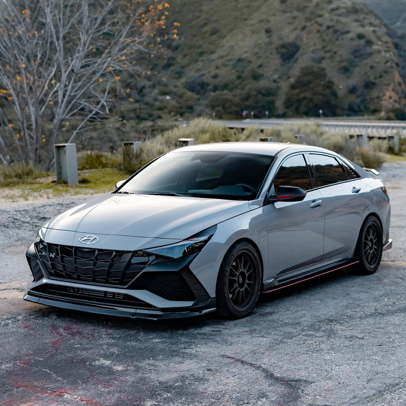2022+ Hyundai Elantra N V1 Side Skirt Extensions