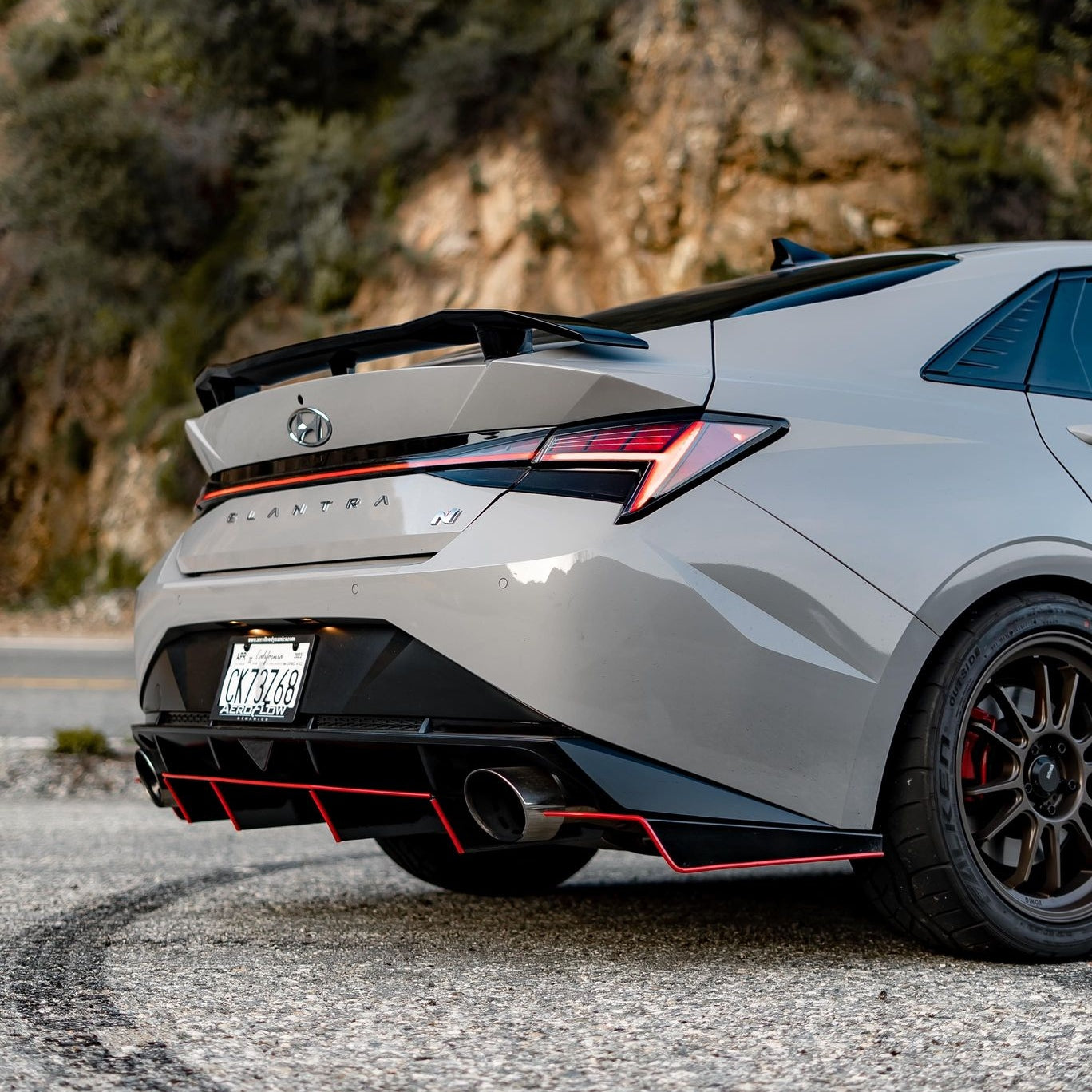2022+ Hyundai Elantra N V1 Diffuser