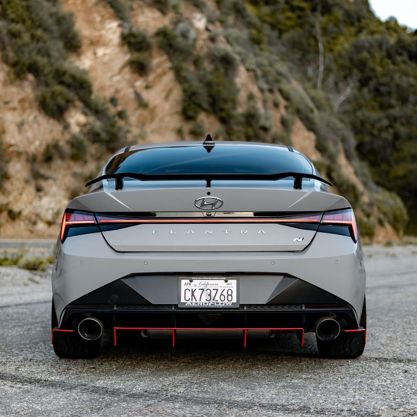 2022+ Hyundai Elantra N V1 Diffuser