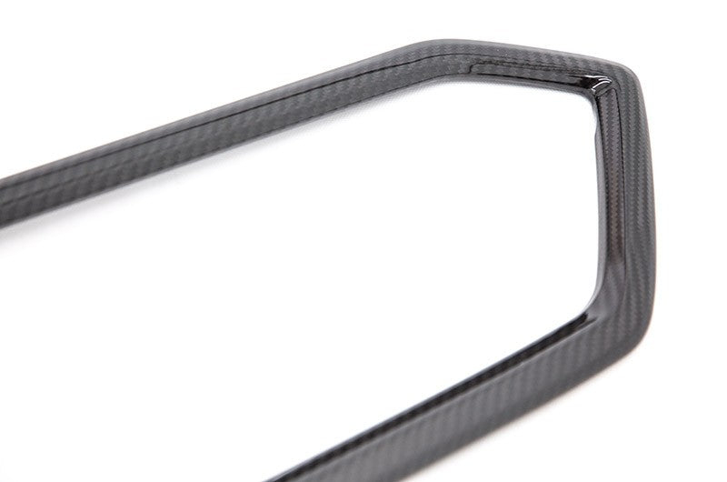 OLM LE Dry Carbon Fiber Grille Garnish (Outer) - 2018-2021 Subaru WRX / STI