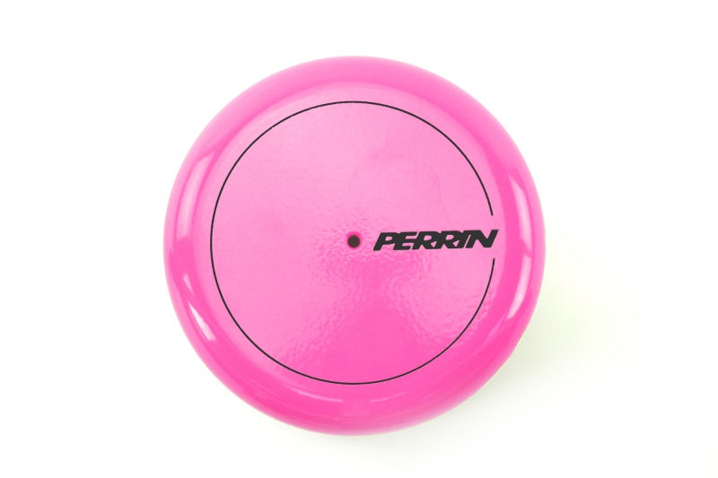 Perrin 15-25 WRX / 13-22 BRZ / 2022 GR86 Oil Filter Cover Hyper Pink | PSP-ENG-716HP