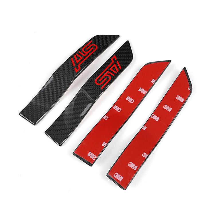 JDMuscle 2015-21 WRX/STI Tanso Carbon Fiber Fender Emblem V2