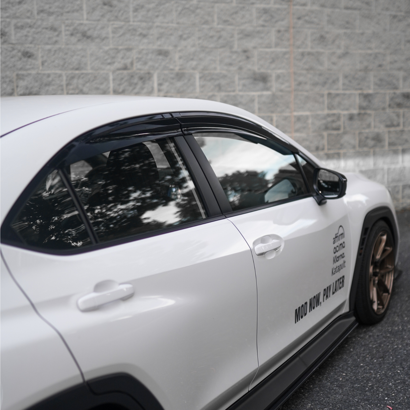 JDMuscle 22-25 WRX Rain Guard/ Window Visor V1