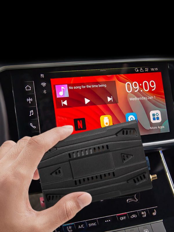 AuCAR Carplay Ai Box Car Multimedia Player New Version Android system Wireless Mirror link For Apple Carplay Android Auto Box