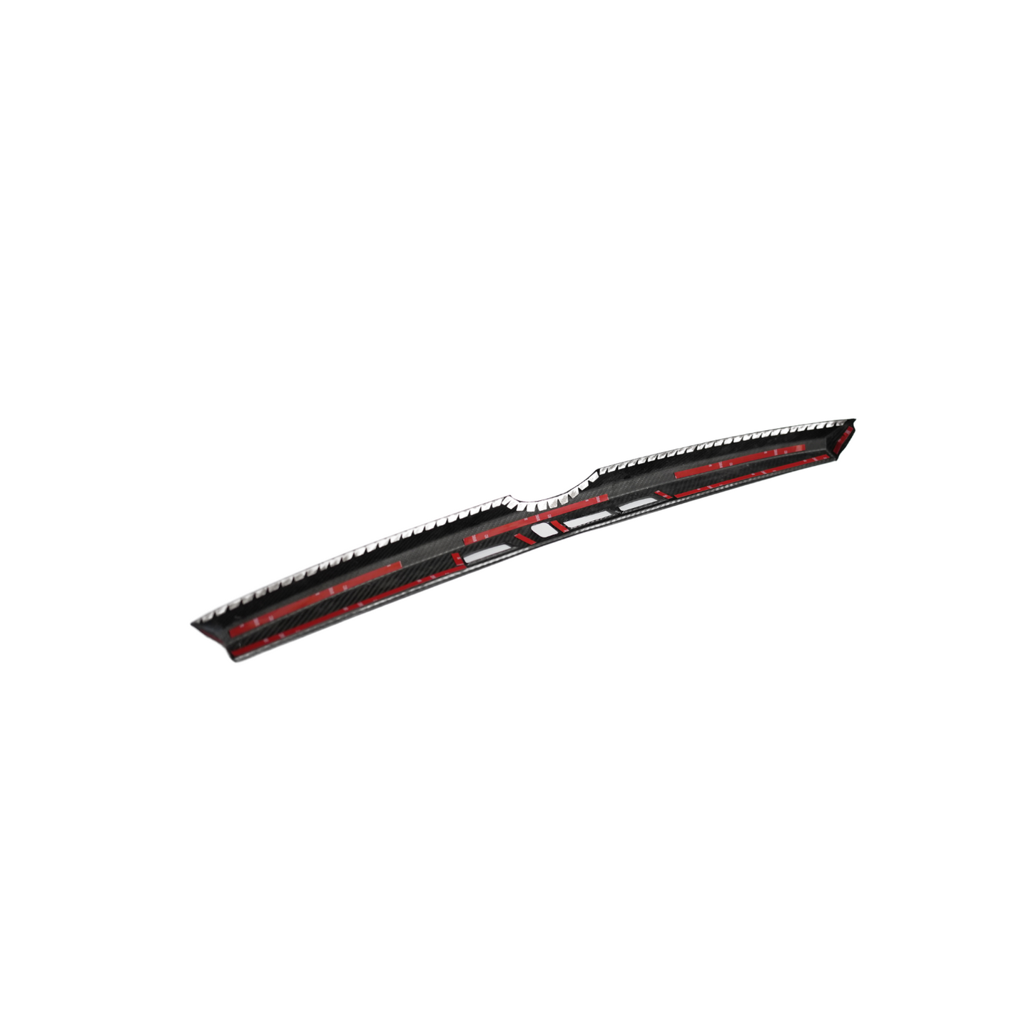 JDMuscle 2022-23 WRX Tanso Dry Carbon Fiber Trunk Garnish Trim Cover w/ Gloss Finish | JDM-WRX22-573