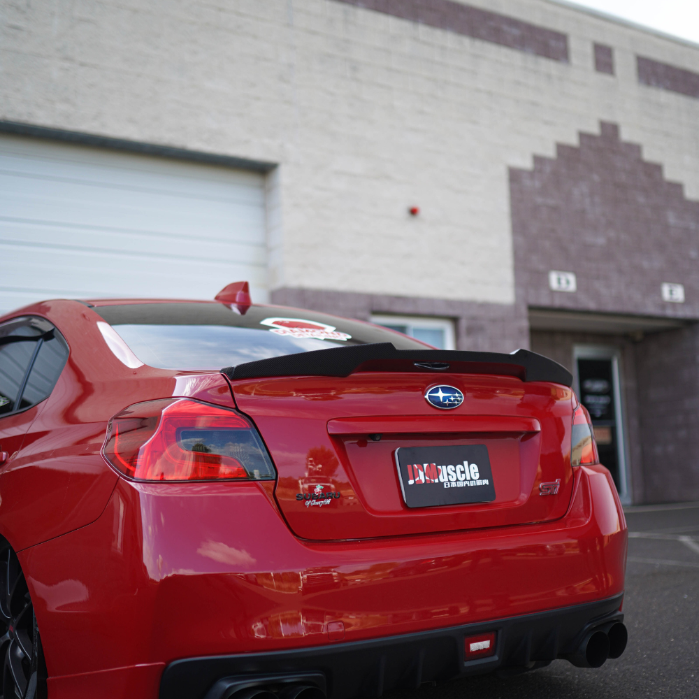 JDMuscle 15-21 WRX/STI Carbon Fiber Trunk Duck Bill V5