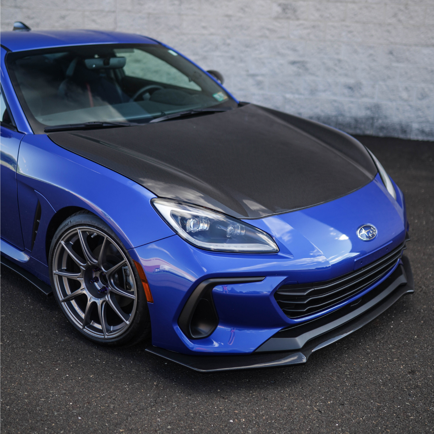 JDMuscle 2022-23 BRZ CS Style Carbon Fiber Front Lip | JDM-BRZ22-LP-CS