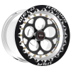 Weld Magnum III Beadlock 15x10/5x4.5/7.5 BS/3.18 HB-Polished Cntr-Pol. Shell-Pol. SBL MT Wheel