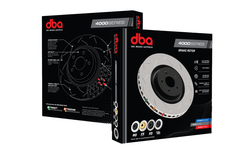 DBA 12+ Subaru/Scion BRZ/FR-S Limited & Premium (US Spec) Front Drilled & Slotted 4000 Series Rotor