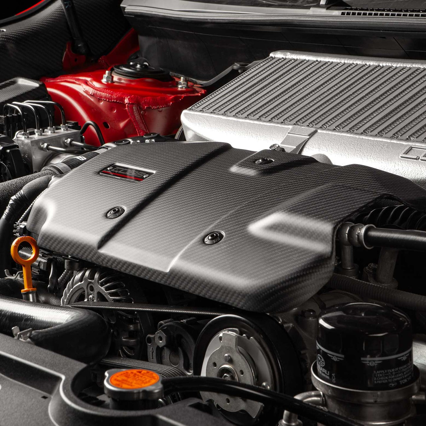 COBB 22-26 Subaru Redline Matte Carbon Fiber Engine Cover
