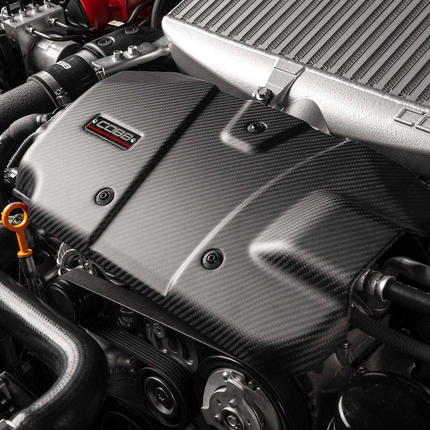 COBB 22-26 Subaru Redline Matte Carbon Fiber Engine Cover
