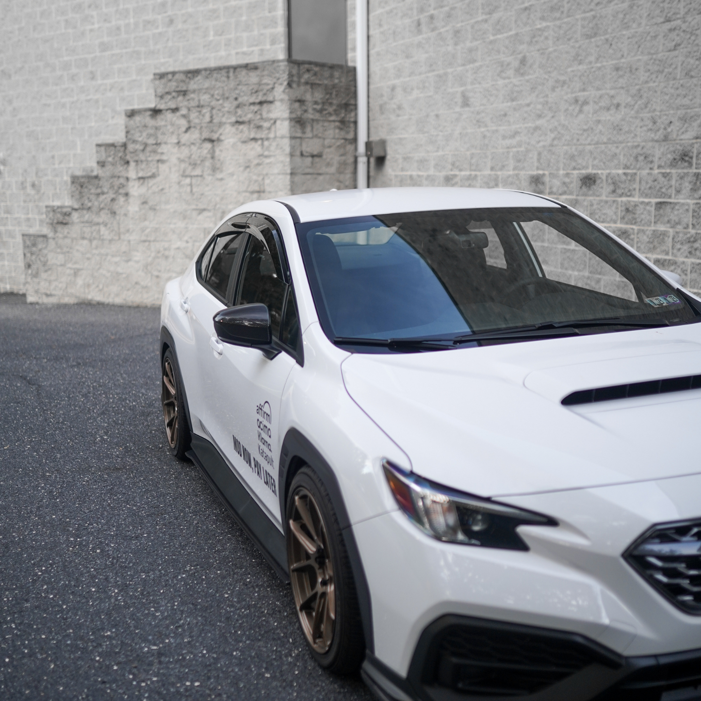 JDMuscle 22-25 WRX Rain Guard/ Window Visor V1