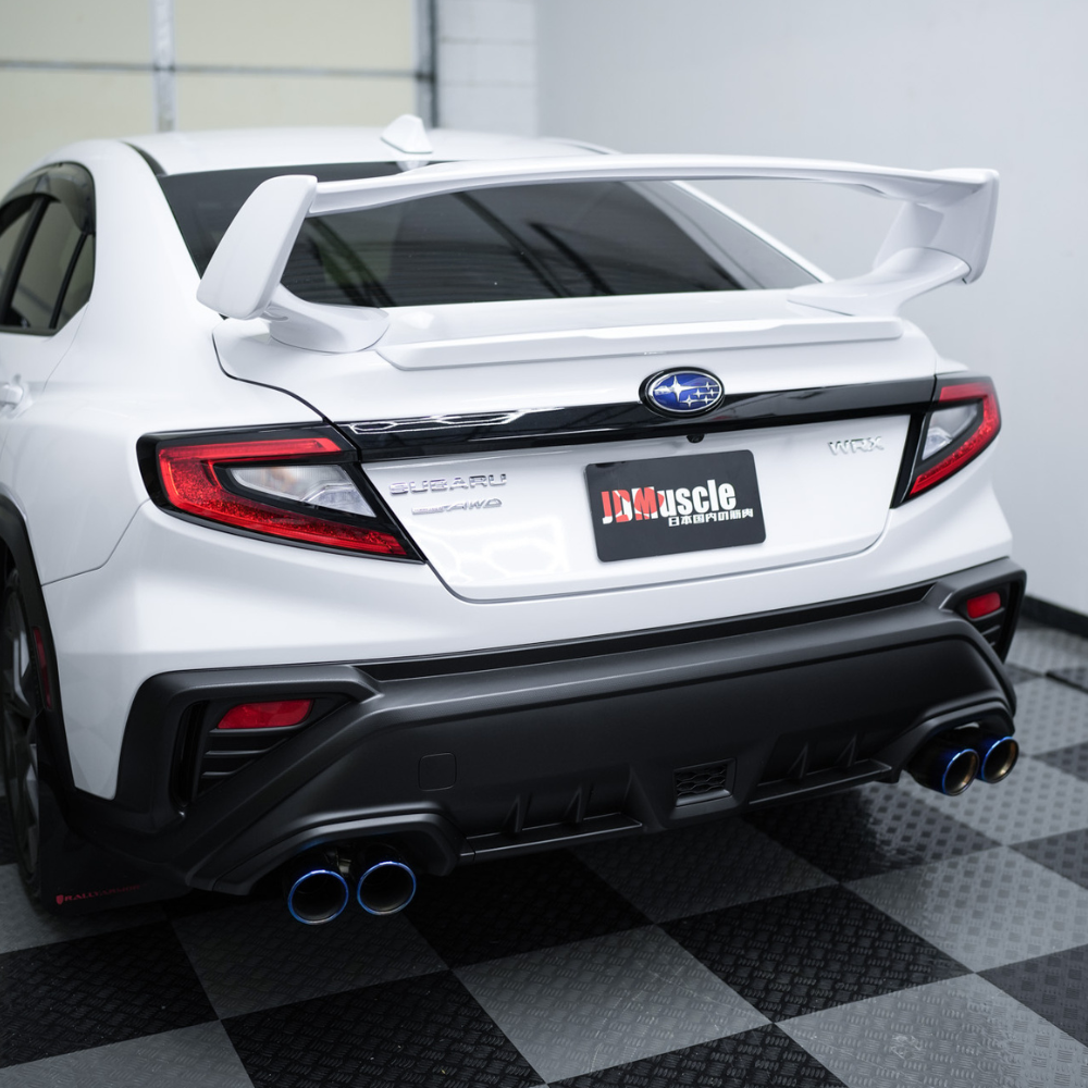 JDMuscle 22-25 WRX JDM Edition VB STI Style Spoiler | Paint Matched / Gloss Black / ABS