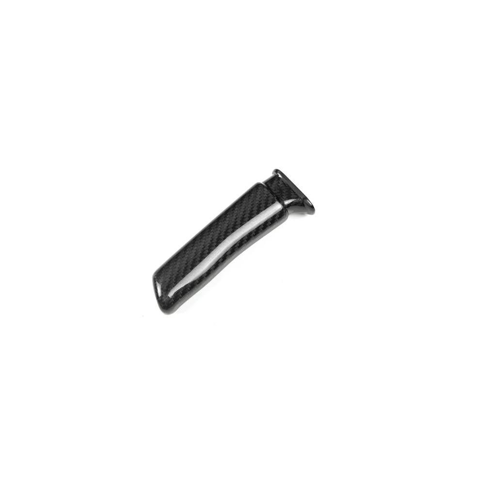 JDMuscle 15-25 WRX/ 15-21 STI Carbon Fiber E-Brake Handle - Twill/ Red / Forged