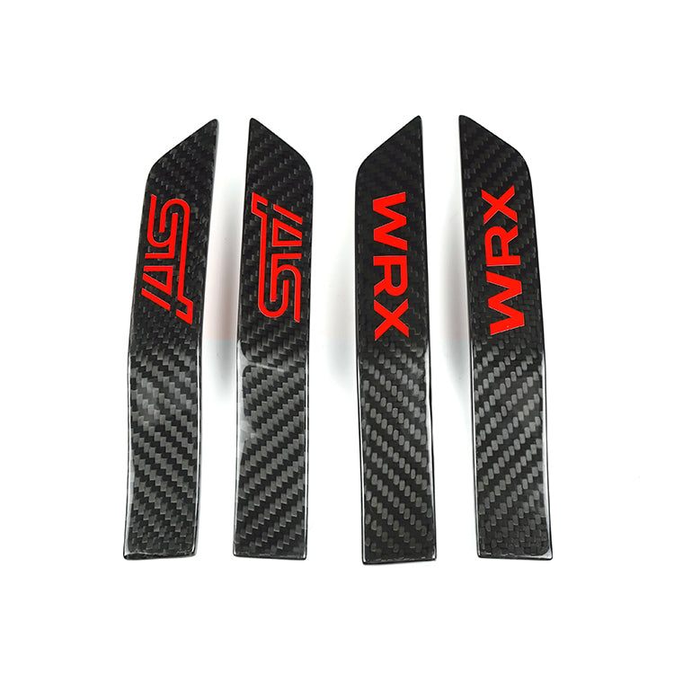 JDMuscle 2015-21 WRX/STI Tanso Carbon Fiber Fender Emblem V2