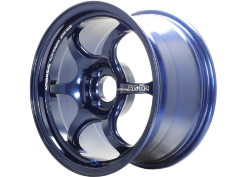 Advan RG-D2 for Truck 18x9.0 / +00 Offset / 6x139.7 / 112mm Bore / Racing Indigo Blue