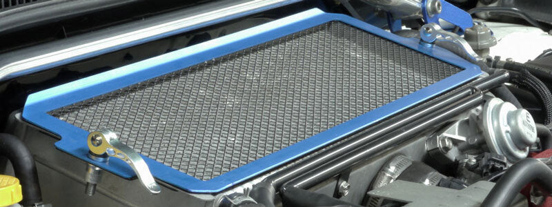 Cusco 04-07 Impreza WRX STi Turbo (GD - EJ20/25T) Aluminum Intercooler Protection Grill Kit - Blue