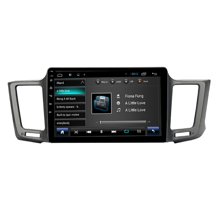 AuCAR Android Car DVD Player for Nissan Xtrail / Qashqai 2014-2018 Car GPS Multimedia system HD Bluetooth Radio WIFI 4G AUX touch screen