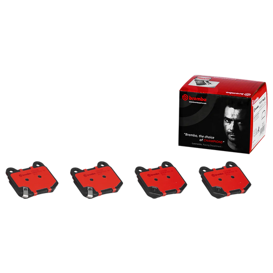 Brembo 17-20 Subaru BRZ Premium NAO Ceramic OE Equivalent Pad - Rear