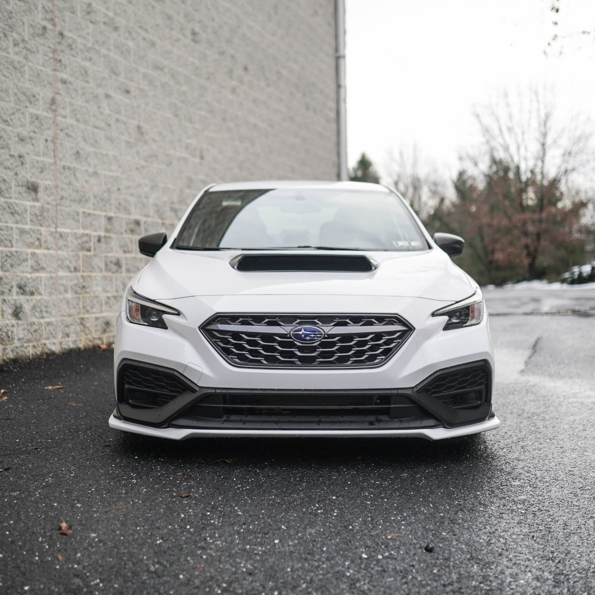 JDMuscle 22-25 WRX Carbon Fiber Hood Scoop - OE+/ Bulge Style