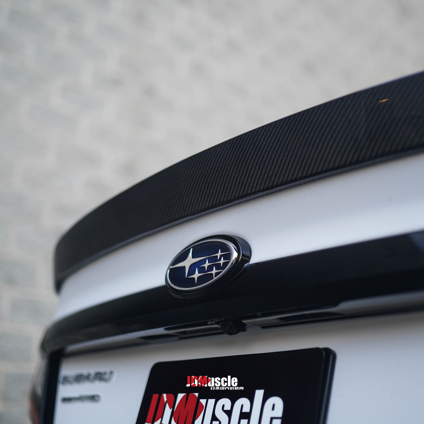 JDMuscle 22-25 WRX Tanso Carbon Fiber Duck Bill V1