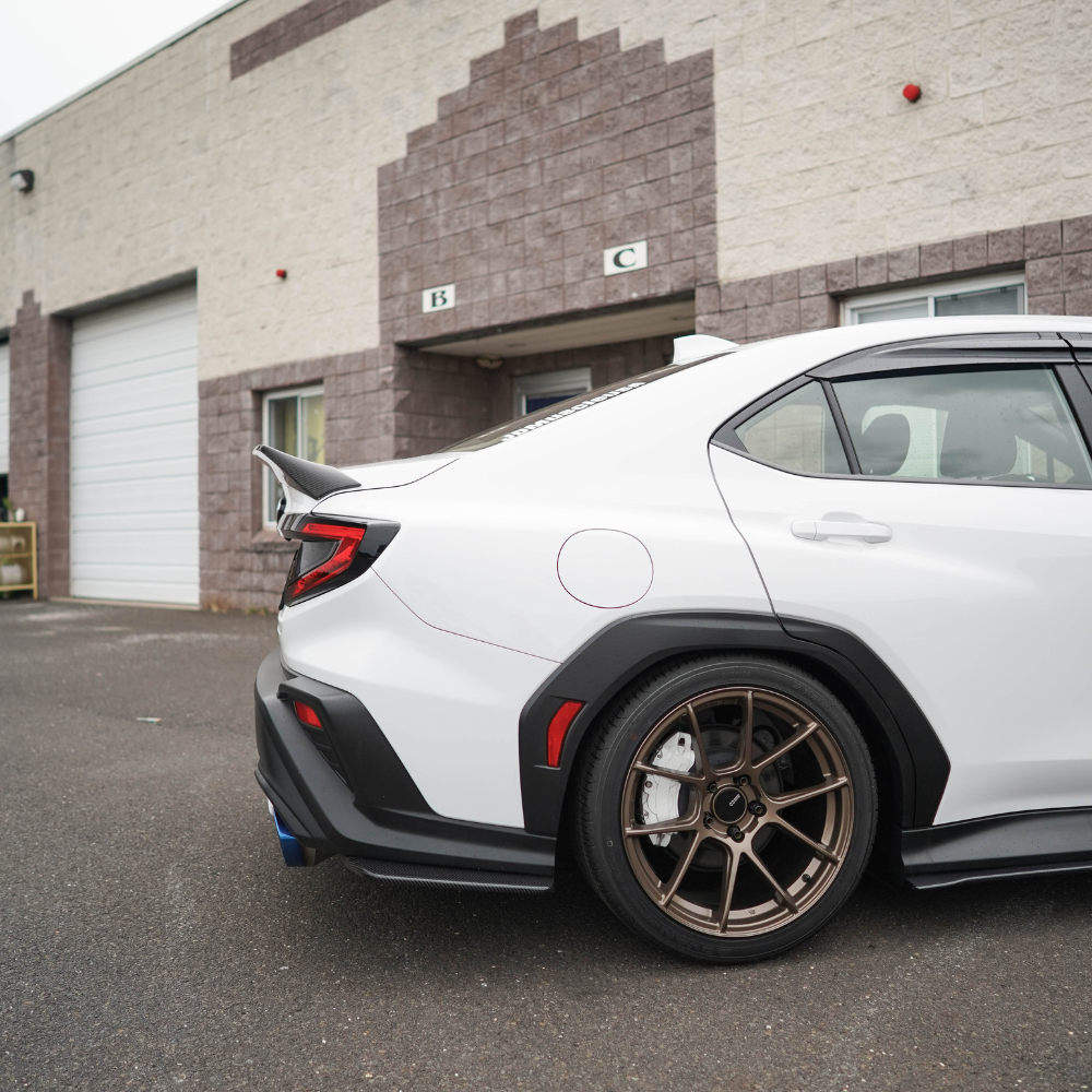 JDMuscle 22-25 WRX Tanso Carbon Fiber Duck Bill V2