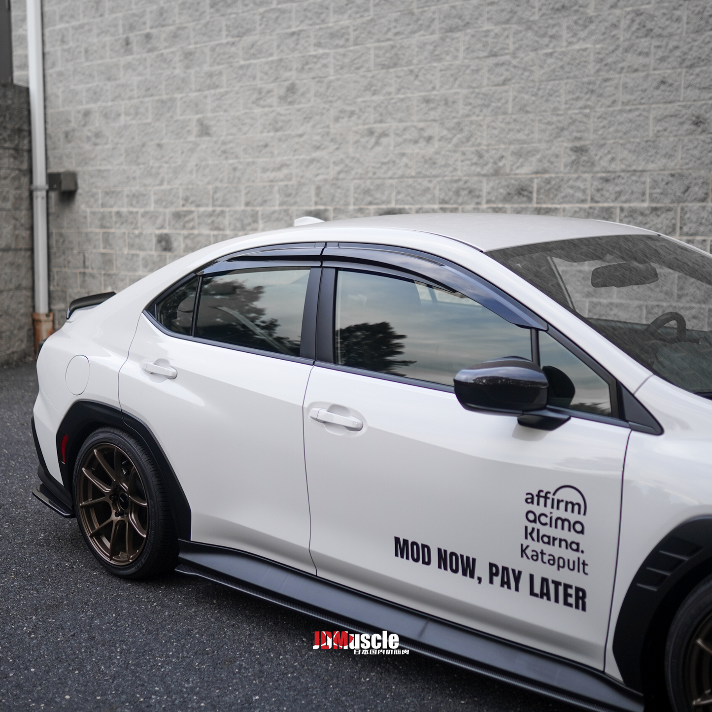 JDMuscle 2022-23 WRX Rain Guard V1 |  JDM-WRX22-RG