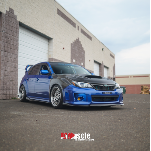 JDMuscle 08-14 WRX/STI Tanso Carbon Fiber CS Style Side Skirt | JDM-WRX08-SS-CS