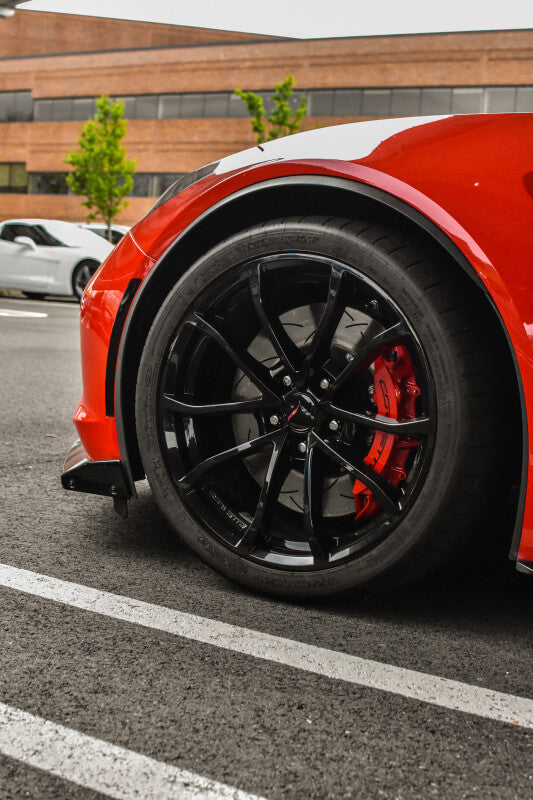 DBA 02-10 WRX / 13+ FR-S / 13+ BRZ Premium Front Drilled & Slotted 5000 Series Rotor w/ Gold Hat