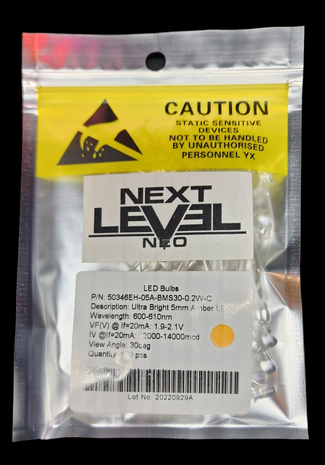 5mm Round Top Ultra bright LEDs - Single Color