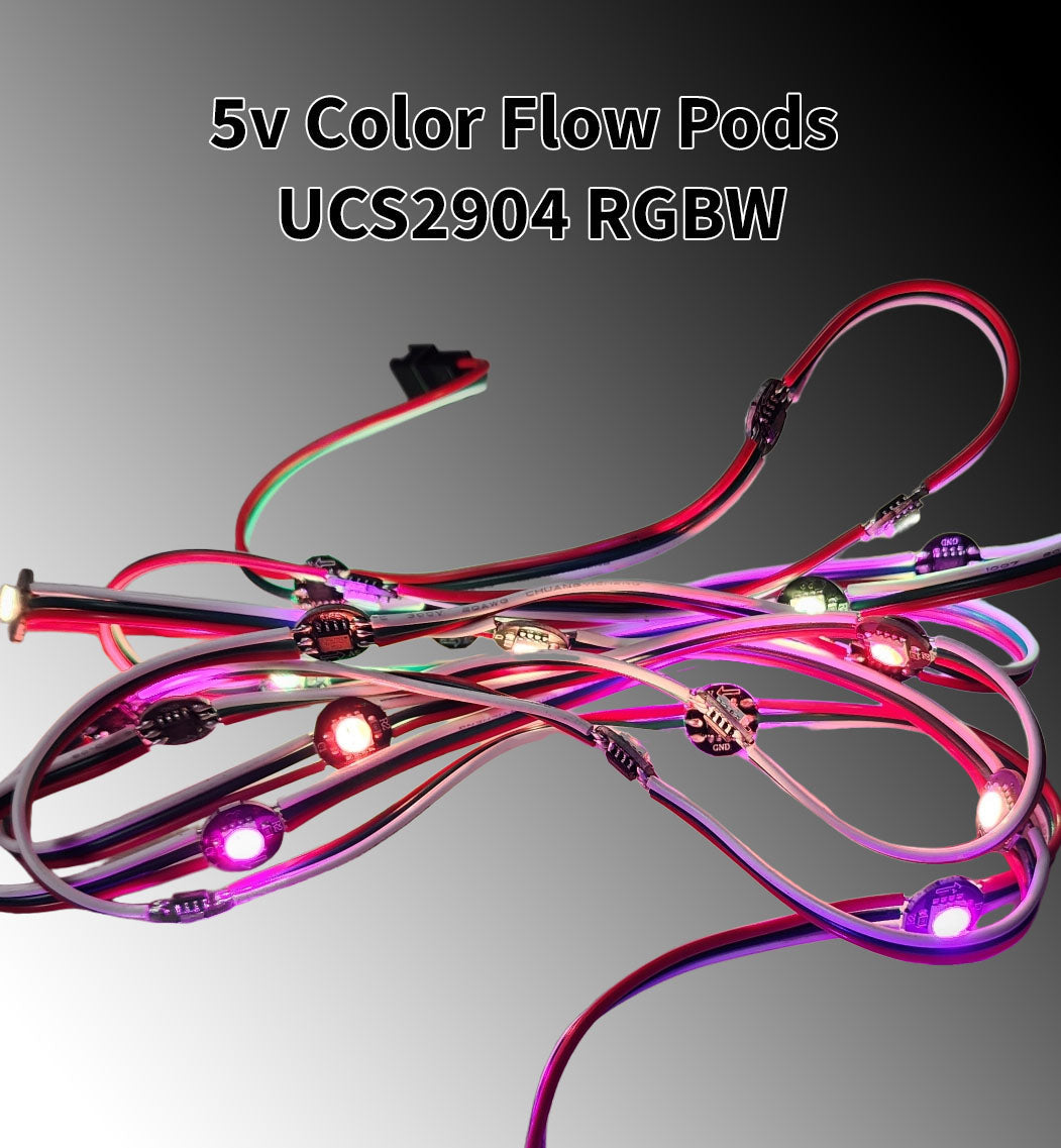 Flow Series NLN PODs 5v - RGB and GRBW