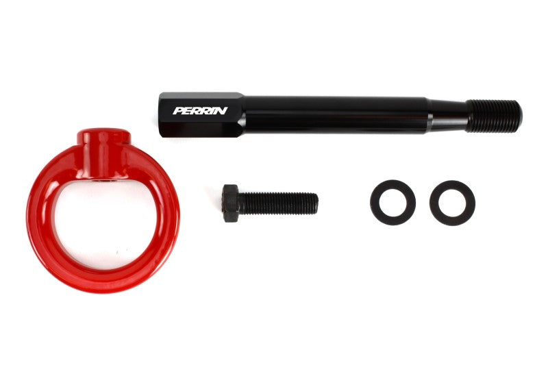 Perrin 13-22 BRZ / 13-16 FRS / 17-21 GT86 / 2022 GR86 Rear Tow Hook Red | PSP-BDY-255RD
