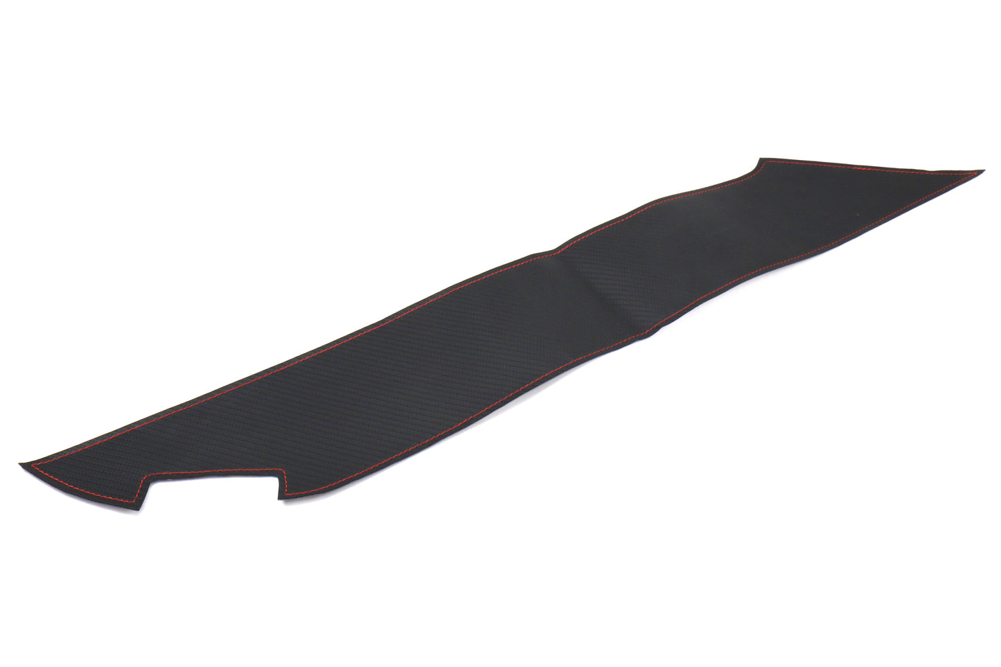 OLM Carbon Look Kick Guard Protection Set with Red Stitching - 2013-2021 Scion FR-S / Subaru BRZ / Toyota 86