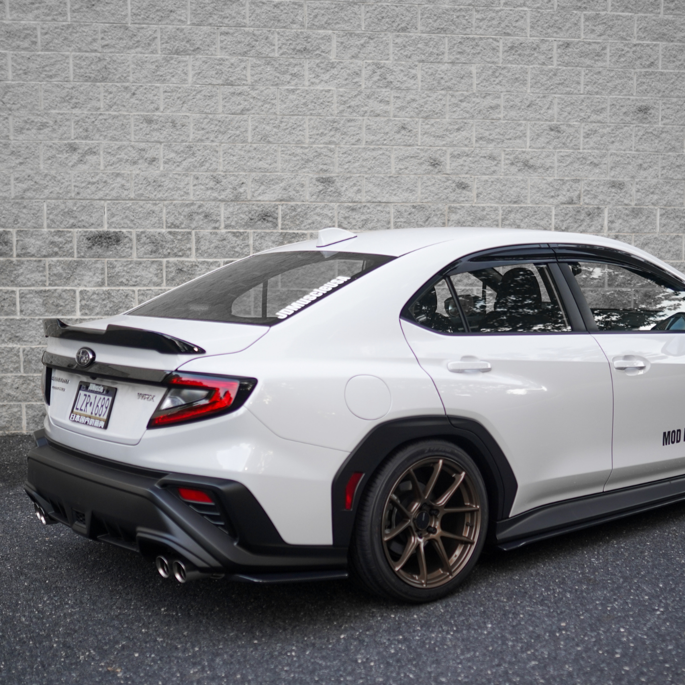 JDMuscle 22-25 WRX Rain Guard/ Window Visor V1
