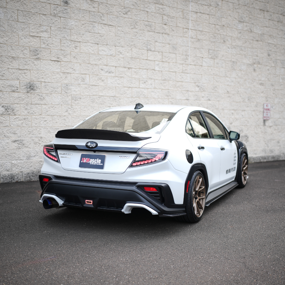 JDMuscle 22-25 WRX Carbon Fiber Duck Bill V5