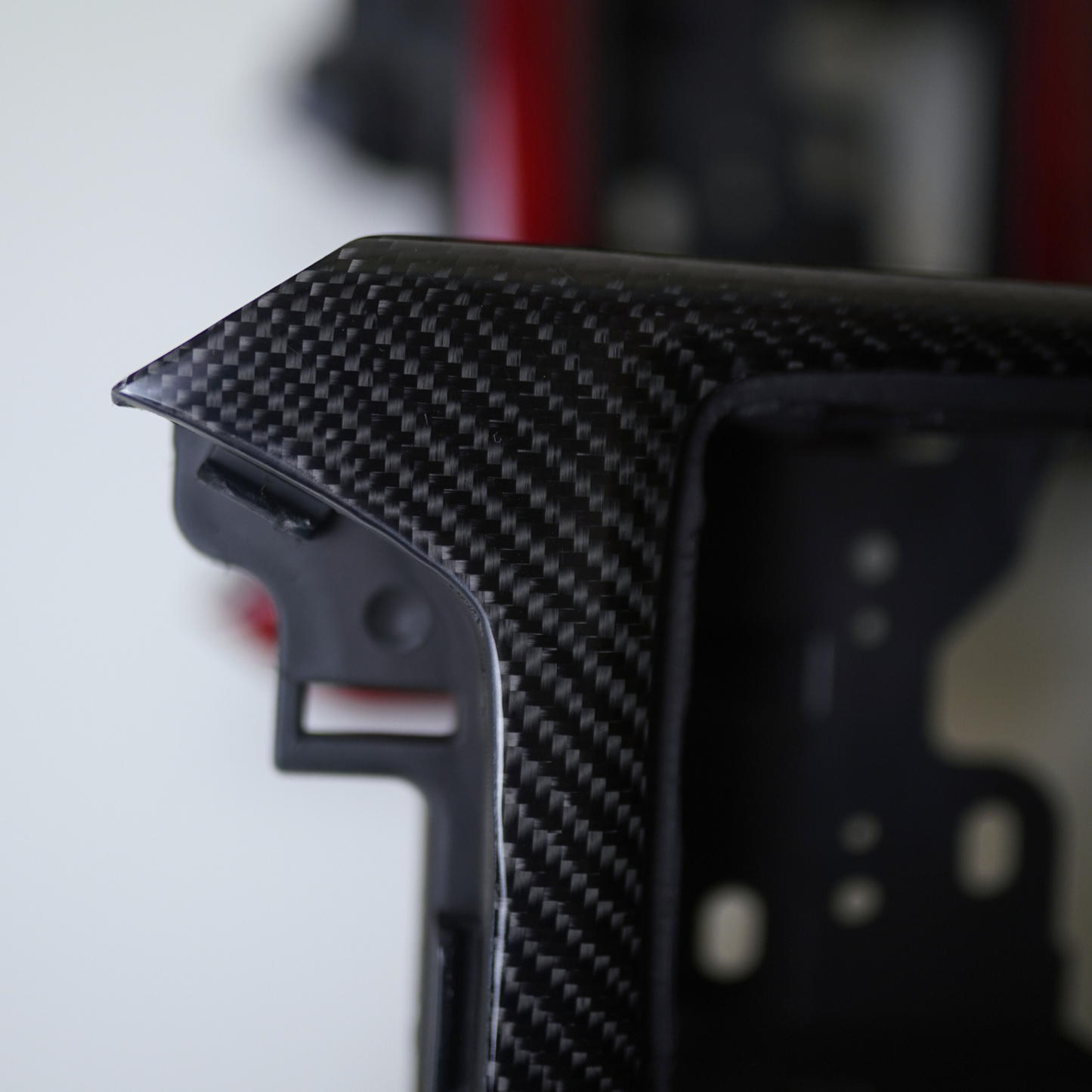 JDMuscle 22-25 WRX Tanso Carbon Fiber Cup Holder Replacement | 2x2/honeycomb/forged