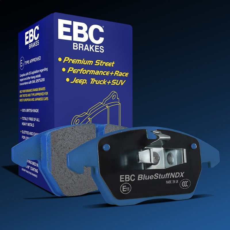EBC Bluestuff Rear Brake Pads - 2022-2026 Hyundai Elantra N / 2019-2022 Hyundai Veloster N (2nd Gen)