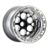 Weld Magnum Sprint 15x17 / 42-Spline / 4 BS - Gold Center - Polished Shell - Non-BL Wheel