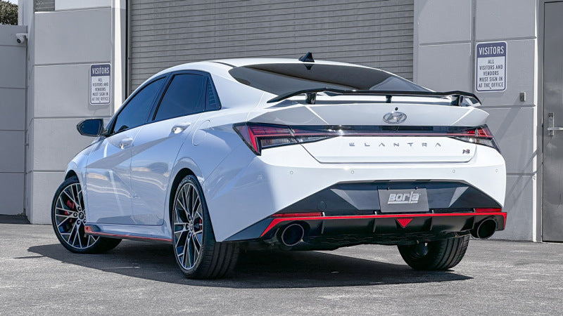 Borla 22+ Hyundai Elantra N ATAK Catback Exhaust Black Chrome
