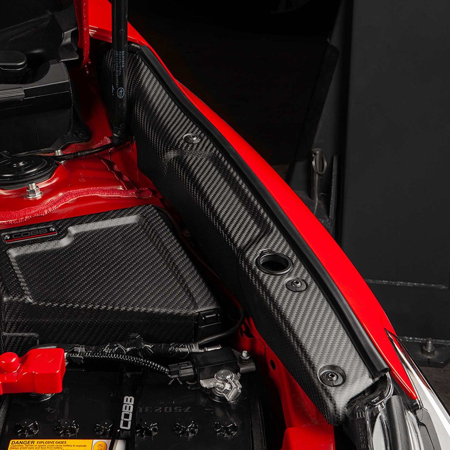 COBB 22-26 Subaru WRX Redline Matte Carbon Fender Shrouds